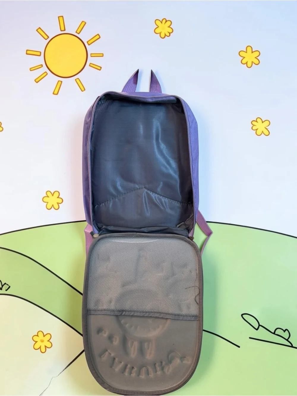 NWOT Labubu Purple Kids Backpack unbranded